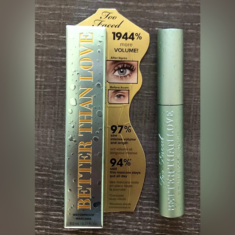 Too Faced Better Than Sex Volumizing & Lengthening Waterproof Mascara